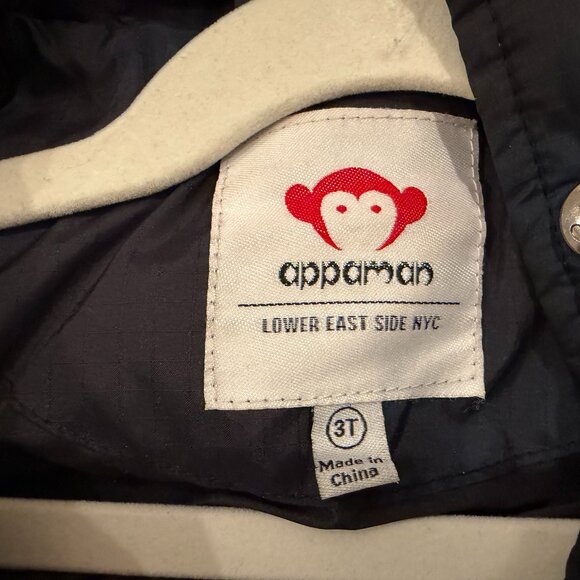 APPAMAN Boys Puffer Coat 3T - Picture 5 of 6